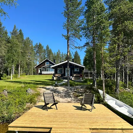 Ihanus 100 M2 Ja Rantasauna Jaerven Rannalla Chalet Kuusamo