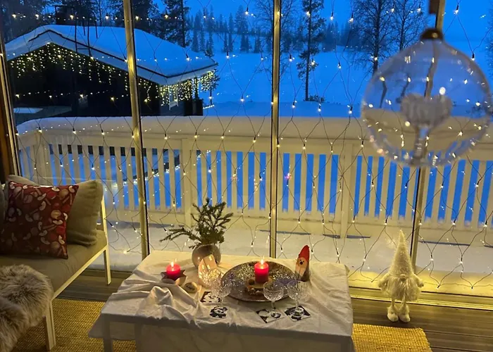 Chalet Ihanus 100 M2 Ja Rantasauna Jaerven Rannalla Kuusamo